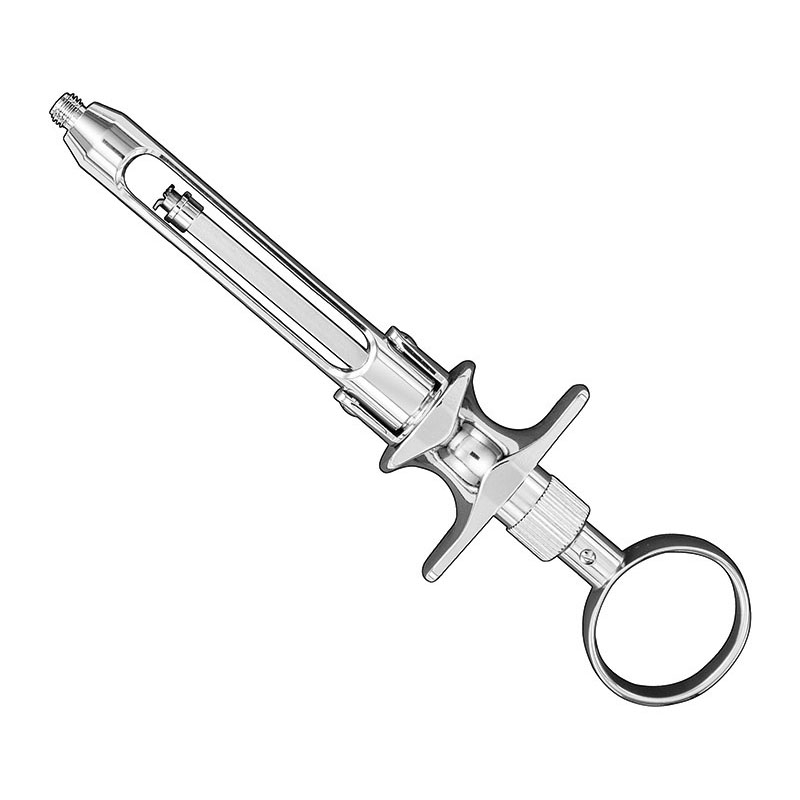 Cartridge syringe, ring handle