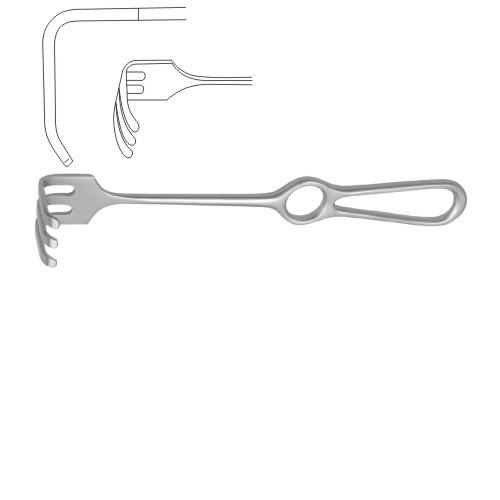 Ollier Retractor 4 Blunt